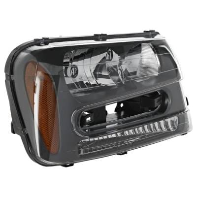 Headlight Compatible With 2002-2009 Chevrolet Trailblazer Trailblazer Ext Right Passenger Side thumbnail 6