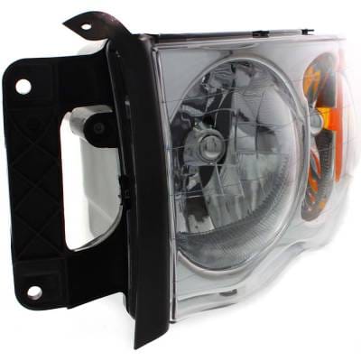 Headlight Compatible With 2002-2005 Dodge Ram 1500 Ram 2500 Ram 3500 3.7L 4.7L V6 Ekg Eva Eza Left thumbnail 2