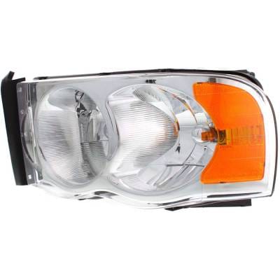 Headlight Compatible With 2002-2005 Dodge Ram 1500 Ram 2500 Ram 3500 3.7L 4.7L V6 Ekg Eva Eza Left thumbnail 3