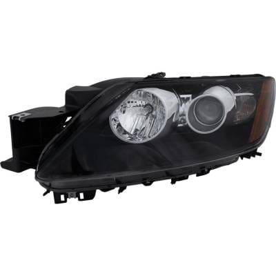 Headlight Compatible With 2010-2011 Mazda Cx-7 2.3L 2.5L I4 L3-Vdt L5-Ve Left Driver Side Halogen thumbnail 2