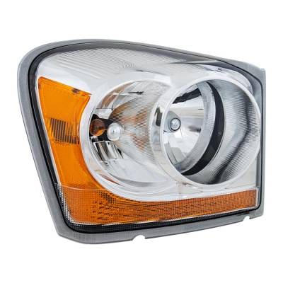 Headlight Compatible With 2006 Dodge Durango 3.7L 4.7L V6 Powertech Right Passenger Side Halogen thumbnail 2