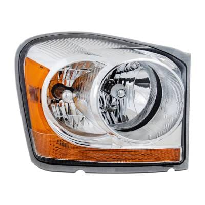 Headlight Compatible With 2006 Dodge Durango 3.7L 4.7L V6 Powertech Right Passenger Side Halogen thumbnail 4