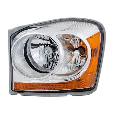 Headlight Compatible With 2006 Dodge Durango 3.7L 4.7L V6 Powertech Left Driver Side Halogen D100134 thumbnail 4