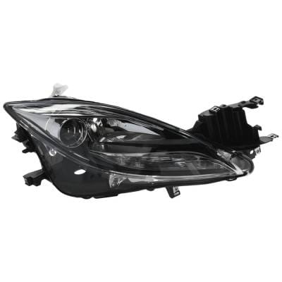 Headlight Compatible With 2011-2013 Mazda 6 2.5L 3.7L I4 Mzi Right Passenger Side Halogen thumbnail 2