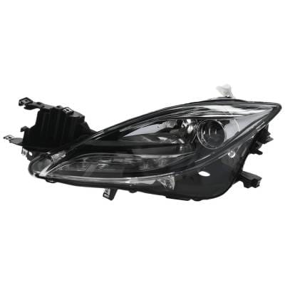 Headlight Compatible With 2011-2013 Mazda 6 2.5L 3.7L I4 Mzi Left Driver Side Halogen Repmz100114q thumbnail 2