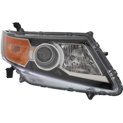 Headlight Compatible With 2014-2017 Honda Odyssey 3.5L V6 J35a7/J35z8 Right Passenger Side Halogen thumbnail 4