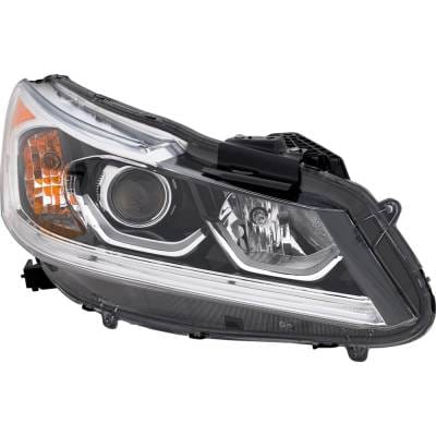 Headlight Compatible With 2016-2017 Honda Accord 2.4L 3.5L I4 K24w J35y Lfa Right Passenger Side thumbnail 2