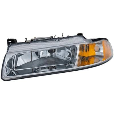 Headlight Compatible With 1995-2000 Chrysler Plymouth Cirrus Stratus Bree Left Driver Side Dodge thumbnail 6
