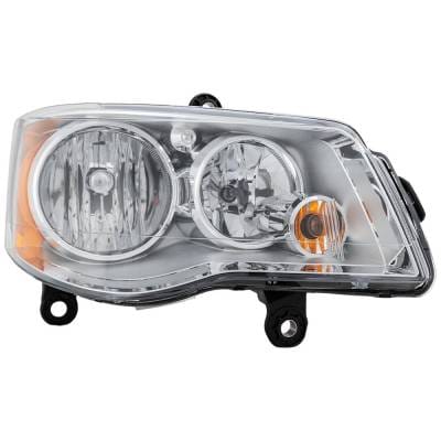 Headlight Compatible With 2008-2020 Chrysler Town & Country Grand Caravan 3.6L 3.8L V6 Right thumbnail 2