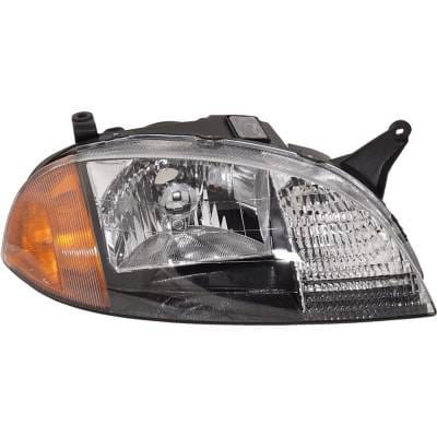 Headlight Compatible With 1998-2001 Suzuki Swift Metr Right Passenger Side Chevrolet Metro Replaces thumbnail 2