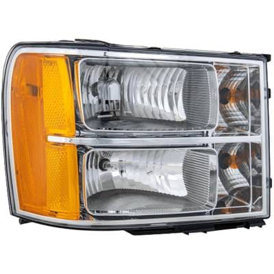 Headlight Compatible With 2007-2014 Gmc Sierra 1500 Sierra 2500 Hd Sierra 3500 Hd 4.3L 5.3L V6 Lv3 thumbnail 2