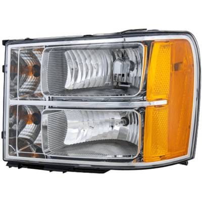 Headlight Compatible With 2007-2014 Gmc Sierra 1500 Sierra 2500 Hd Sierra 3500 Hd 4.3L 5.3L V6 Lv3 thumbnail 2