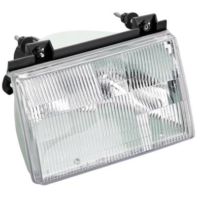 Headlight Compatible With 1992-1994 Ford Tempo Topa Left Driver Side Mercury Topaz Replaces thumbnail 2