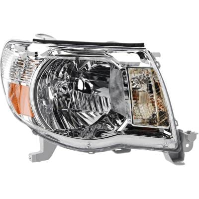 Headlight Compatible With 2005-2011 Toyota Tacoma 2.7L 4.0L I4 Right Passenger Side Halogen T100125q