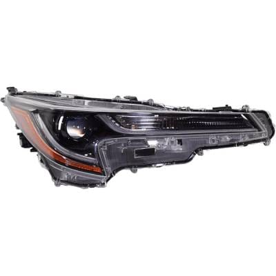 Headlight Compatible With 2020-2022 Toyota Corolla 2.0L 1.8L I4 M20a-Fks Right Passenger Side Led thumbnail 2