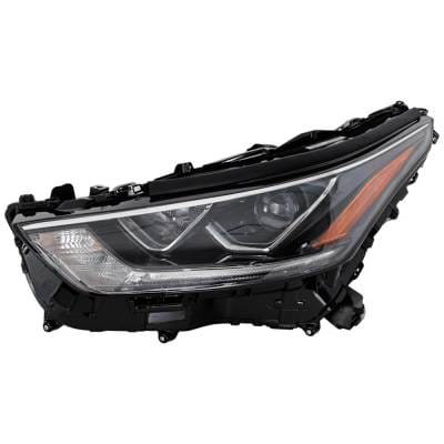 Headlight Compatible With 2020-2023 Toyota Highlander 3.5L 2.5L V6 A25a-Fxs Left Driver Side Halogen thumbnail 2
