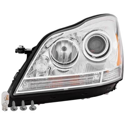 Headlight Compatible With 2008-2009 Mercedes-Benz Gl320 Gl450 Gl550 3.0L 4.7L V6 Om642 M273 Left thumbnail 2