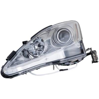 Headlight Compatible With 2009-2010 Lexus Is250 Is350 2.5L 3.5L V6 Left Driver Side Halogen thumbnail 2