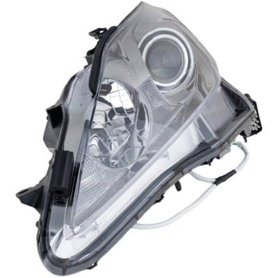 Headlight Compatible With 2009-2010 Lexus Is250 Is350 2.5L 3.5L V6 Left Driver Side Halogen thumbnail 4