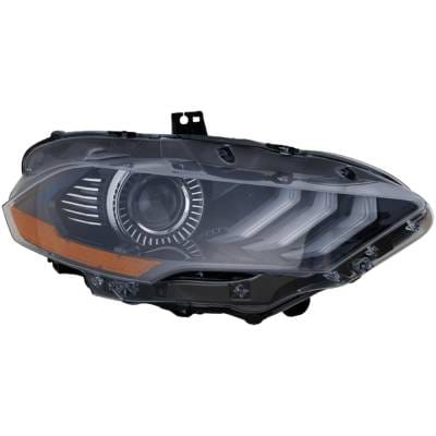 Headlight Compatible With 2018-2023 Ford Mustang 2.3L 5.0L I4 Predator Right Passenger Side Halogen thumbnail 2