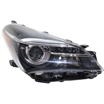 Headlight Compatible With 2015-2017 Toyota Yaris 1.5L I4 Right Passenger Side Halogen Rt10010001q thumbnail 2