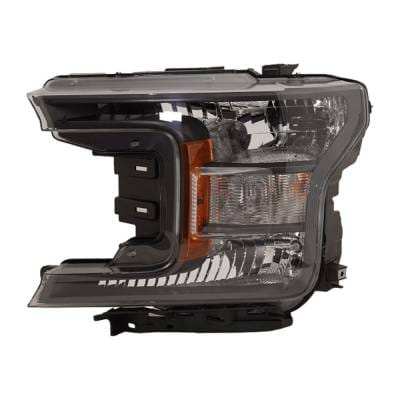 Headlight Compatible With 2018-2020 Ford F-150 3.5L 2.7L V6 Ti-Vct Left Driver Side Halogen thumbnail 2