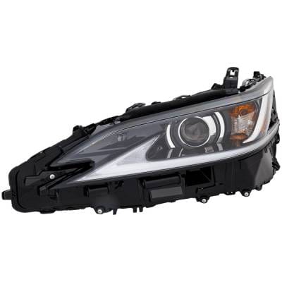 Headlight Compatible With 2019-2021 Lexus Es350 Es300h Es250 3.5L 2.5L V6 A25a-Fxs Left Driver Side thumbnail 2
