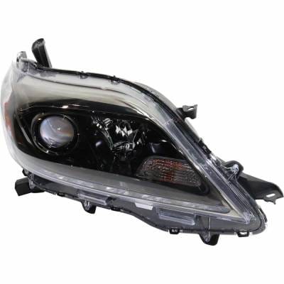 Headlight Compatible With 2015-2020 Toyota Sienna 2.7L 3.5L I4 Right Passenger Side Halogen thumbnail 6