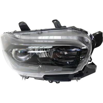 Headlight Compatible With 2017-2019 Toyota Tacoma 2.7L 3.5L I4 Right Passenger Side Halogen thumbnail 8