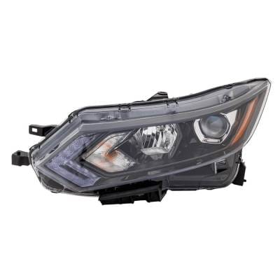 Headlight Compatible With 2020-2022 Nissan Rogue Sport 2.0L I4 Mr20dd Left Driver Side Halogen thumbnail 2