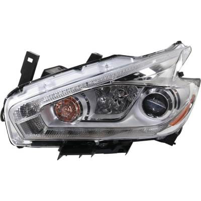 Headlight Compatible With 2017 Nissan Murano 3.5L V6 Vq35de Left Driver Side Halogen Rn10010004q thumbnail 2