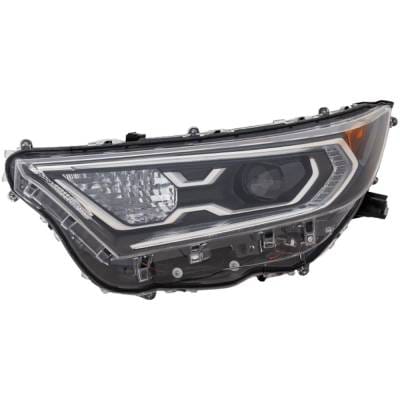 Headlight Compatible With 2019-2021 Toyota Rav4 2.5L I4 A25a-Fks A25a-Fxs Left Driver Side Halogen thumbnail 2
