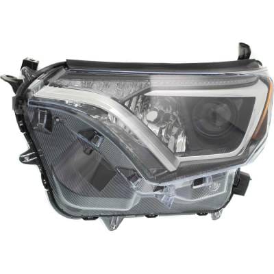 Headlight Compatible With 2016-2018 Toyota Rav4 2.5L I4 Left Driver Side Halogen Rt10010022 176Hp thumbnail 6