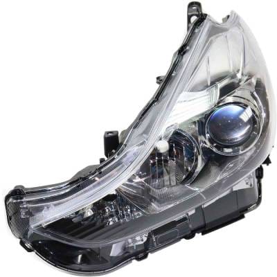 Headlight Compatible With 2015-2018 Toyota Prius V 1.8L I4 Left Driver Side Halogen Repty100144q thumbnail 4