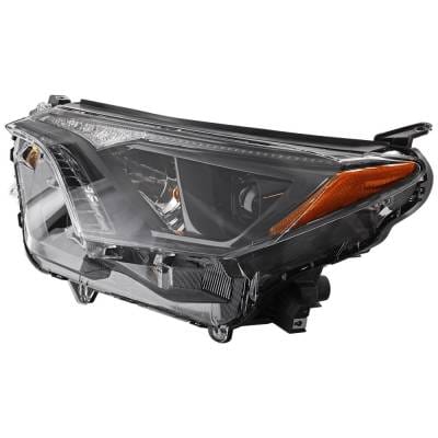 Headlight Compatible With 2016-2018 Toyota Rav4 2.5L I4 Left Driver Side Halogen Rt10010034 176Hp thumbnail 2