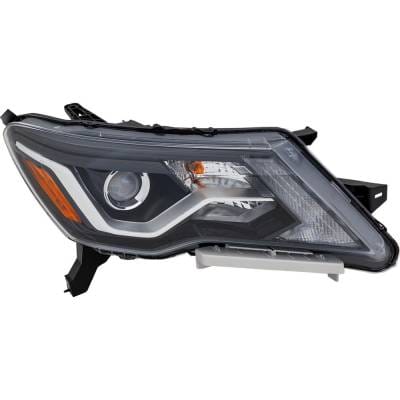 Headlight Compatible With 2017-2020 Nissan Pathfinder 3.5L 2.5L V6 Vq35de Qr25der Right Passenger thumbnail 2