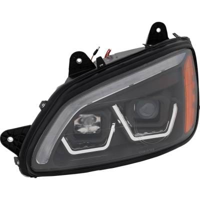 Headlight Compatible With 2008-2016 Kenworth T660 Left Driver Side Halogen Rk10010076-Hda thumbnail 2