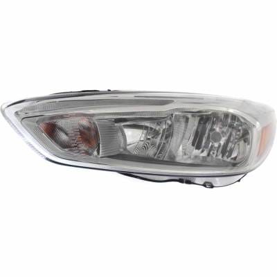 Headlight Compatible With 2015-2018 Ford Focus 2.0L 1.0L I4 Ti-Vct Ecoboost Left Driver Side Halogen thumbnail 8