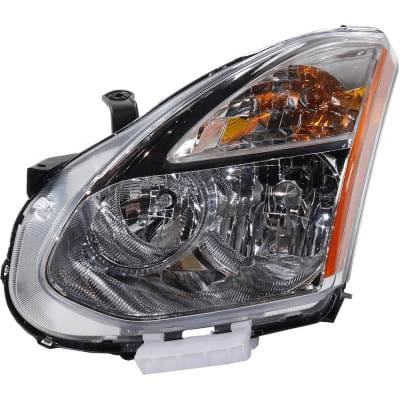 Headlight Compatible With 2008 Nissan Rogue 2.5L I4 Qr25de Left Driver Side Xenon Rn10010020 170Hp thumbnail 2