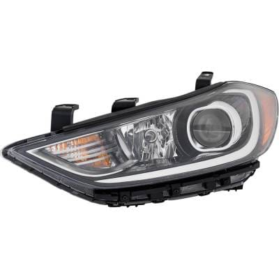 Headlight Compatible With 2017-2018 Hyundai Elantra 2.0L 1.4L I4 Left Driver Side Xenon Rh10010158 thumbnail 2