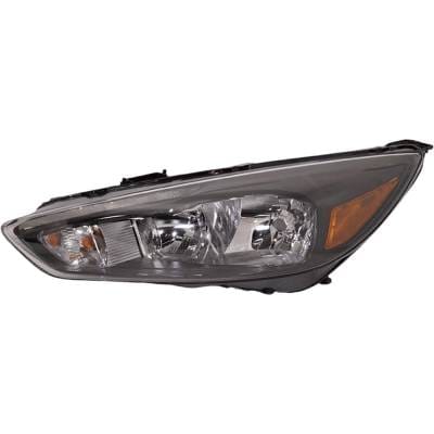 Headlight Compatible With 2015-2018 Ford Focus 2.0L 1.0L I4 Ti-Vct Ecoboost Left Driver Side Halogen thumbnail 2