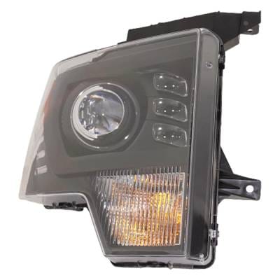 Headlight Compatible With 2009-2014 Ford F-150 3.5L 3.7L V6 Duratec Ti-Vct Boss Right Passenger Side thumbnail 4