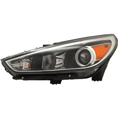 Headlight Compatible With 2018-2020 Hyundai Elantra Gt Left Driver Side Halogen Rh10010062q thumbnail 2