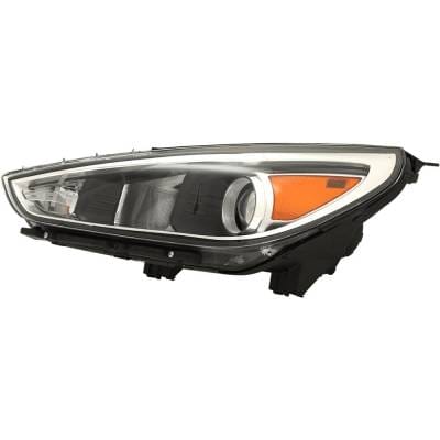 Headlight Compatible With 2018-2020 Hyundai Elantra Gt Left Driver Side Halogen Rh10010062q thumbnail 6