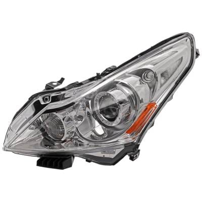 Headlight Compatible With 2010-2015 Infiniti G37 G25 Q40 3.7L V6 Vq37vhr Left Driver Side Xenon thumbnail 2