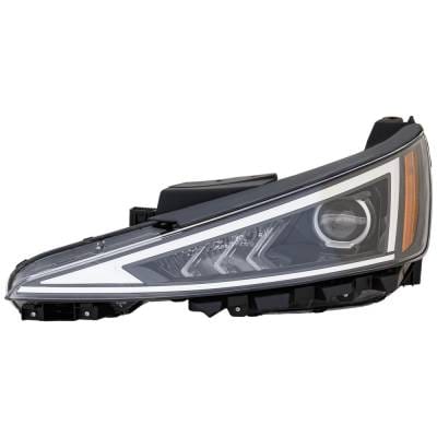 Headlight Compatible With 2019-2020 Hyundai Elantra 2.0L 1.4L I4 Left Driver Side Halogen thumbnail 2