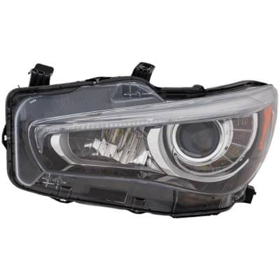 Headlight Compatible With 2018-2023 Infiniti Q50 3.0L 2.0L V6 Vr30ddtt M274 Left Driver Side Led thumbnail 2