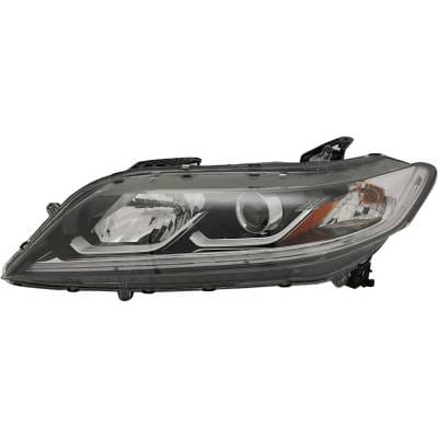 Headlight Compatible With 2016-2017 Honda Accord 2.4L 3.5L I4 K24w J35y Lfa Left Driver Side Halogen thumbnail 2