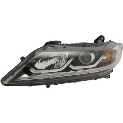 Headlight Compatible With 2016-2017 Honda Accord 2.4L 3.5L I4 K24w J35y Lfa Left Driver Side Halogen thumbnail 4