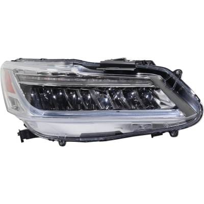 Headlight Compatible With 2017 Honda Accord 2.4L 3.5L I4 K24w J35y Lfa Right Passenger Side Led thumbnail 2